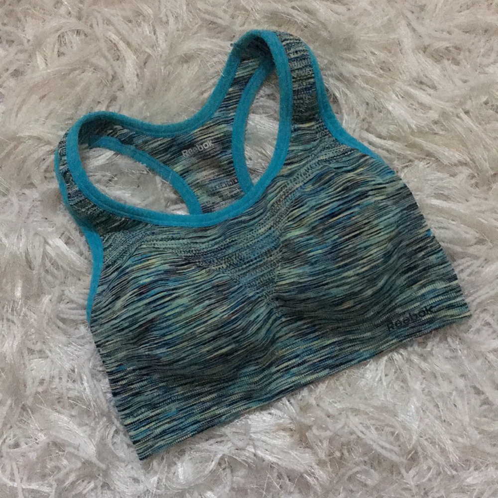 Reebok Racerback Sports Athletic Bra - Picture 1 of 4